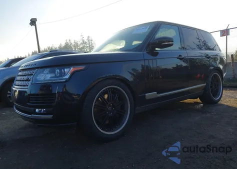 2014 Land Rover Range Rover 5.0L V8 Supercharged/5.0L V8 Supercharged Ebony Edition из США, поврежденный, VIN SALGS2EF0EA128167